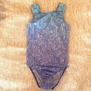 Destira shimmering ombré leotard